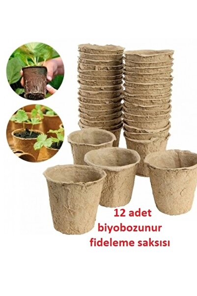 Gardener Biyobozunur Fideleme Saksısı 12 Adet