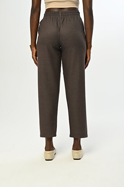 Orfeo Negro ΓΥΝΑΙΚΕΙΑ ΜΕΣΗ ΕΛΑΣΤΙΚΑ CASUAL FIT REGULAR ΜΟΝΟΧΡΩΜΑ ΠΑΝΤΕΛΟΝΙ