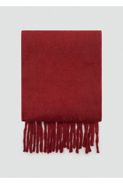 Mango Teen Tasseled scarf