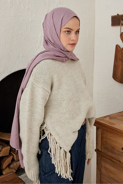 Modakaşmir شال بنمط الجاكار الحريري