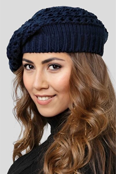 Trenderrs Жіноча одношарова в'язана шапка-бейсболка