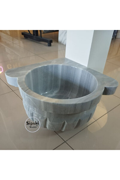 Genel Markalar Marmara Pijamalı Kavun Dilimli Köşe Mermer Kurna