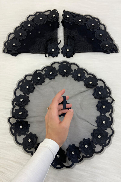 ZEYMERADE منديل العريس الأسود، تفاصيل الحجر اللامع لحفلات الزفاف، وصيفة العرو...