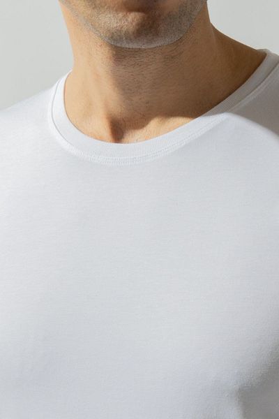 Katia&Bony Ανδρικό εσώρουχο O Neck Basic Modal Λευκό