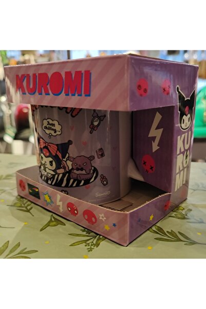 bundle island kuromi figürlü porselen kupa bardak
