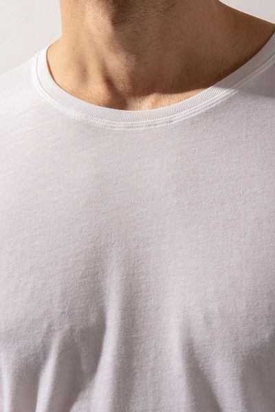 Katia&Bony O Neck Basic Men's Undershirt White