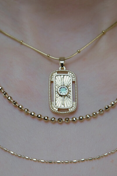 ayışığı Xuping Stone Necklace Set