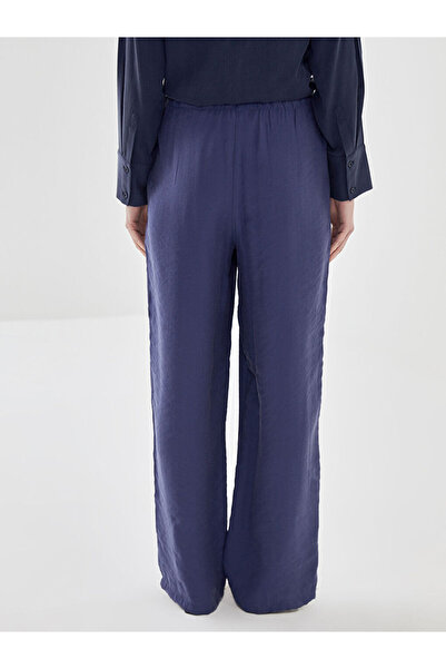 LC Waikiki Γυναικείο ίσιο παντελόνι ελαστικής μέσης