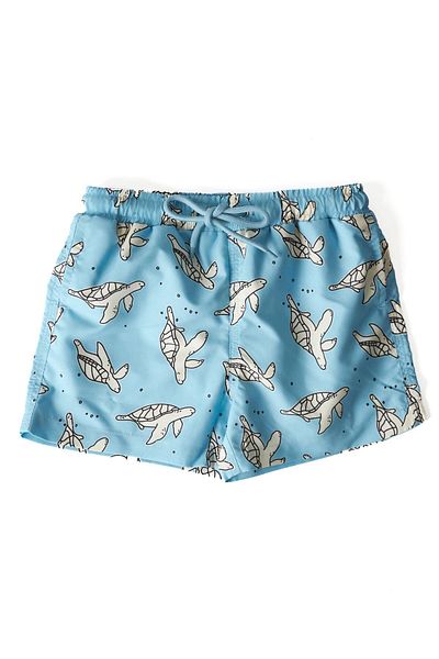 Katia&Bony Ανδρικό θαλάσσιο σορτς Turtle Pattern ΜΠΛΕ