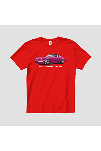 Built By Crazy Porsche 911 Carr. Tricou unisex pentru copii RS Rubystone
