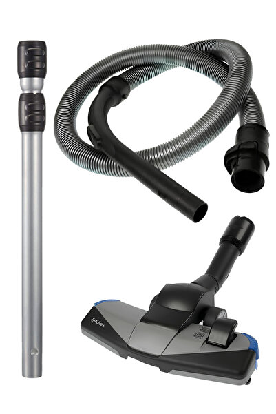 Chisty Philips FC 9751 PowerPro Max Uyumlu Süpürge Hortum Boru Başlık Seti 3'lü
