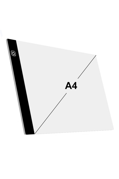 ShopFast A4 Led (3 مستويات) متوافق مع لوحة الرسم نسخ الرسوم المتحركة صورة الو...