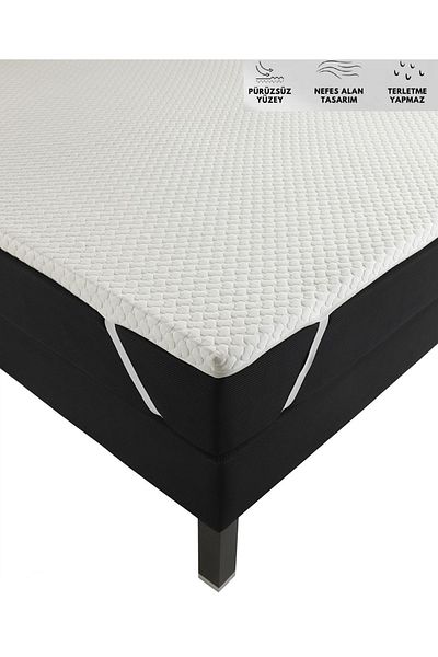 KOZZY HOME Orthopedic Sleeping Pad Mattress Protector 7 cm Thickness 2 Pillow Cases Gift