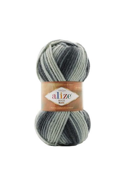 Alize Superlana Maxi Batik - Thick Hand Knitted 7786