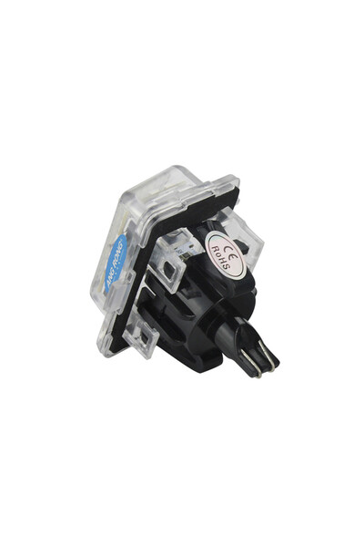 Choice 6000K White ANGRONG 2x 18 SMD Canbus LED License Number Plate Light Lamp For Mercedes Benz W204 S204