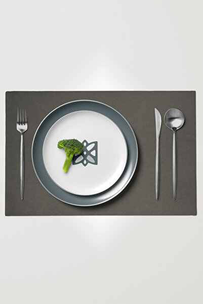 MARİTSA Σετ 6 τεμαχίων American Service - Velvet Textured Series Grey Carefre...