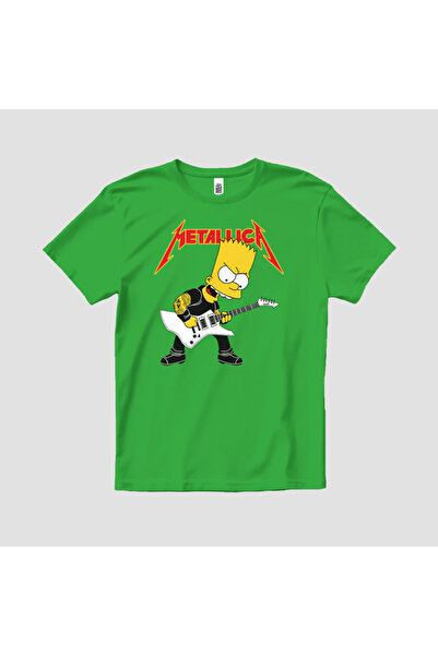 Built By Crazy Παιδικό μπλουζάκι Bart Simpsons Metallica Unisex