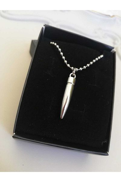 Judas Takı Men's Bullet Model Necklace