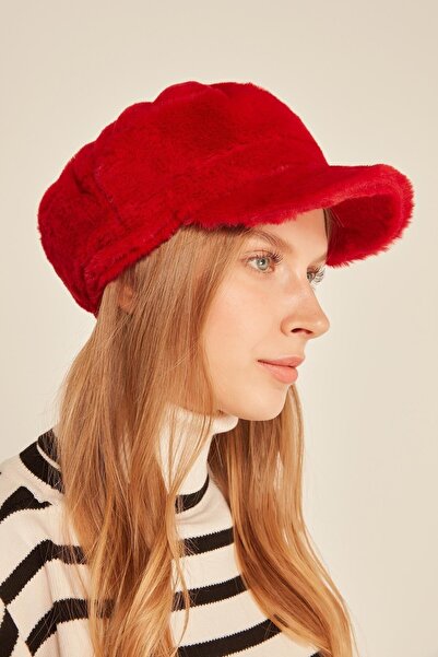 BALIENTE Red Plush Cap