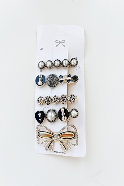 Pretty Rabbit Model 5-Piece Large Collet Snap Buckle Set