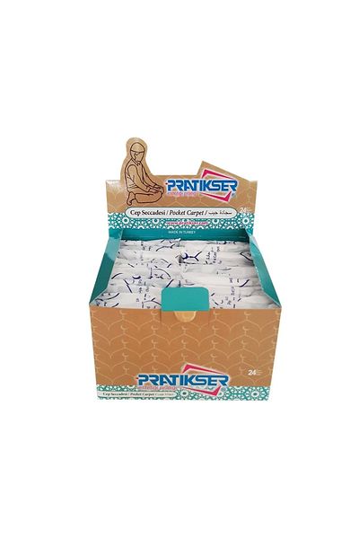 Pratikser سجادة سيكاد هلال ألم للاستعمال مرة واحدة - 60x115 سم - صندوق
