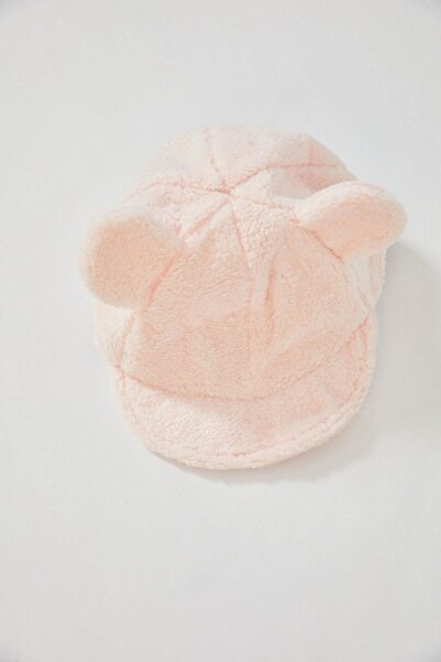 Katia&Bony Pălărie pentru fetiță din blană de pluș, roz