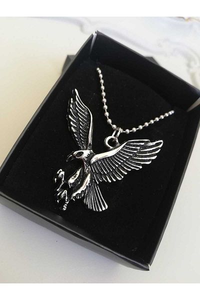 Judas Takı Men's Eagle Figured Necklace
