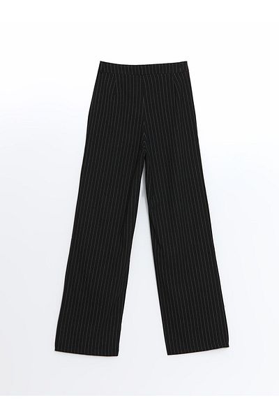 LC Waikiki Loose Fit Striped Women's Trousers