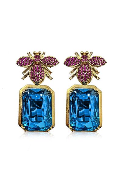 Ma Atölye Orci Purple Earrings