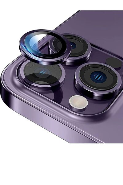 3GEN CASE İphone 14 Pro-14 Pro Max Uyumlu Kamera Lens Koruyucu Alüminyum Alaş...