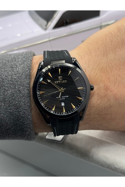 Reward Original New Season 24 Months Warranty Steel Case Men's Wristwatch wit...