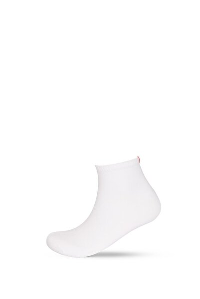 Katia&Bony Run 3-Piece ανδρικές βασικές κάλτσες μποτάκια Λευκές/άσπρες/άσπρες