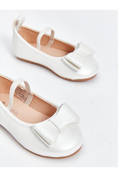 LC Waikiki LCW STEPS Baby Girl Ballerinas with Bow Detail
