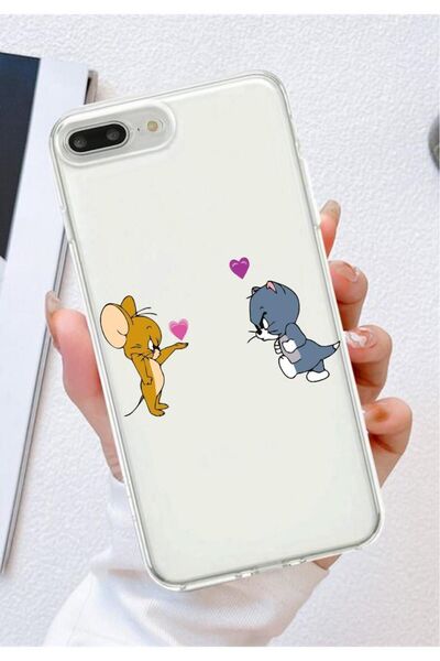 3GEN CASE İPHONE 7 PLUS & İPHONE 8 PLUS UYUMLU DESENLİ ŞEFFAF SİLİKON KILIF