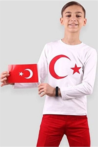 Breeze Moon Star Printed Children's T-Shirt