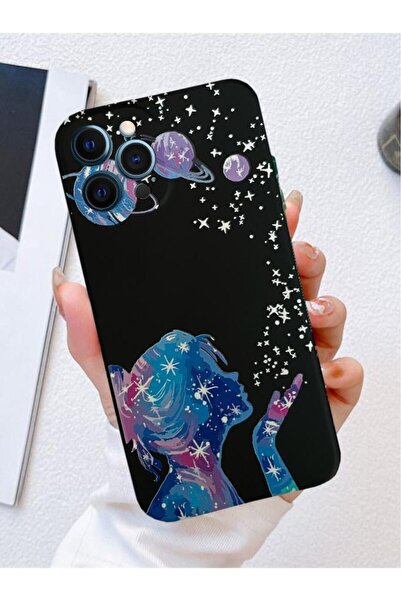 3GEN CASE حافظة آيفون 12 برو ماكس متوافقة مع ستار بلانيتس منقوشة من السيليكون...