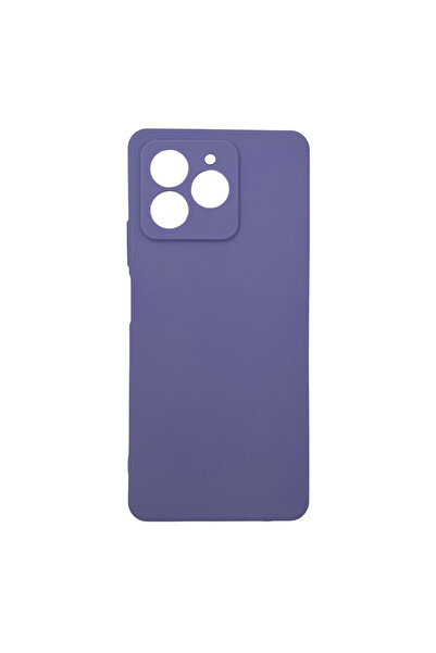 Nettech Omix X7 Uyumlu Trend Seri Slikon Arka Koruma Kılıf - Lila