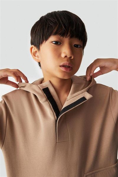 nk kids Суитшърт с качулка Boy Shapes