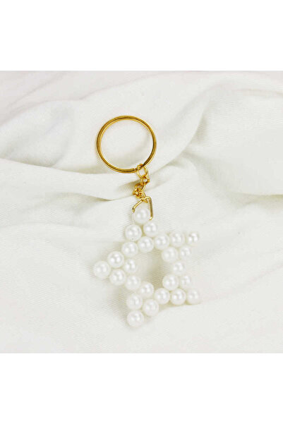 The GB Design İnci Yıldız Anahtarlık Kına Nikah Nişan Hediyelik *Kartsız*