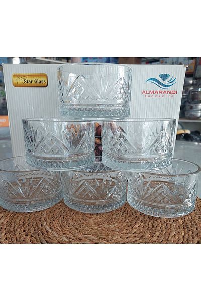 ALMARANDİ Berlin Bowl 6 Pieces - Snack Bowl