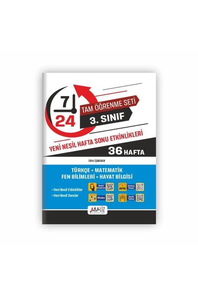 ANALİZ YAYINCILIK 3.sınıf 7/24 Hafta Sonu Etkinlikleri