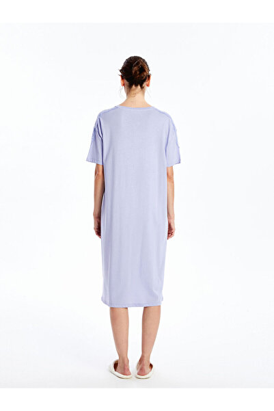 LC Waikiki Lila Crew Neck Women's Nightgown