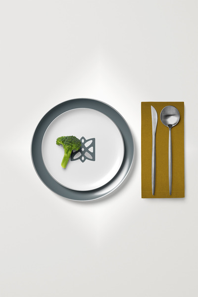 MARİTSA Șervețele de servire din 6 bucăți - Seria texturată din catifea Mușta...