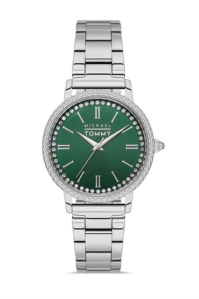 MICHAEL TOMMY Steel Women's Watch Mt-20252L-Bbyy82