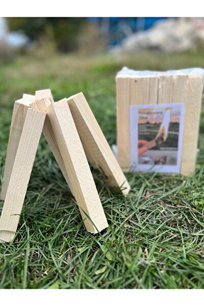 ALANDEKOR Tutuşturmalık Köknar Odunu Şömine mangal Soba Semaverlik Kalın Odun