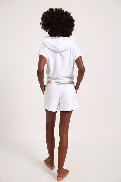 Katia&Bony Fun Giraffe Women's Towel Shorts White