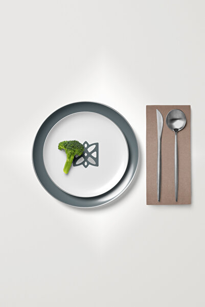 MARİTSA Pachet de 6 șervețele din catifea texturate cafea cu lapte - fără pro...