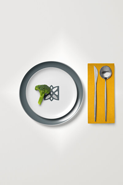 MARİTSA Σετ 6 χαρτοπετσέτες σερβιρίσματος με κίτρινη βελούδινη υφή - Χωρίς πε...