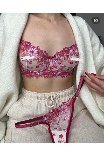 VentLingerie Violet Bralet  Takımı