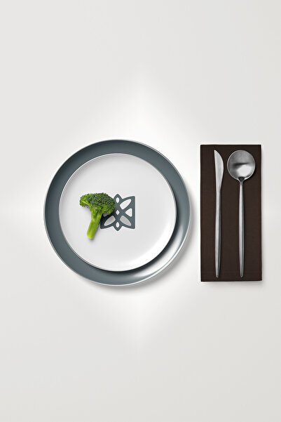 MARİTSA Χαρτοπετσέτα σερβιρίσματος 6 τεμαχίων - Σειρά Velvet Textured Dark Br...